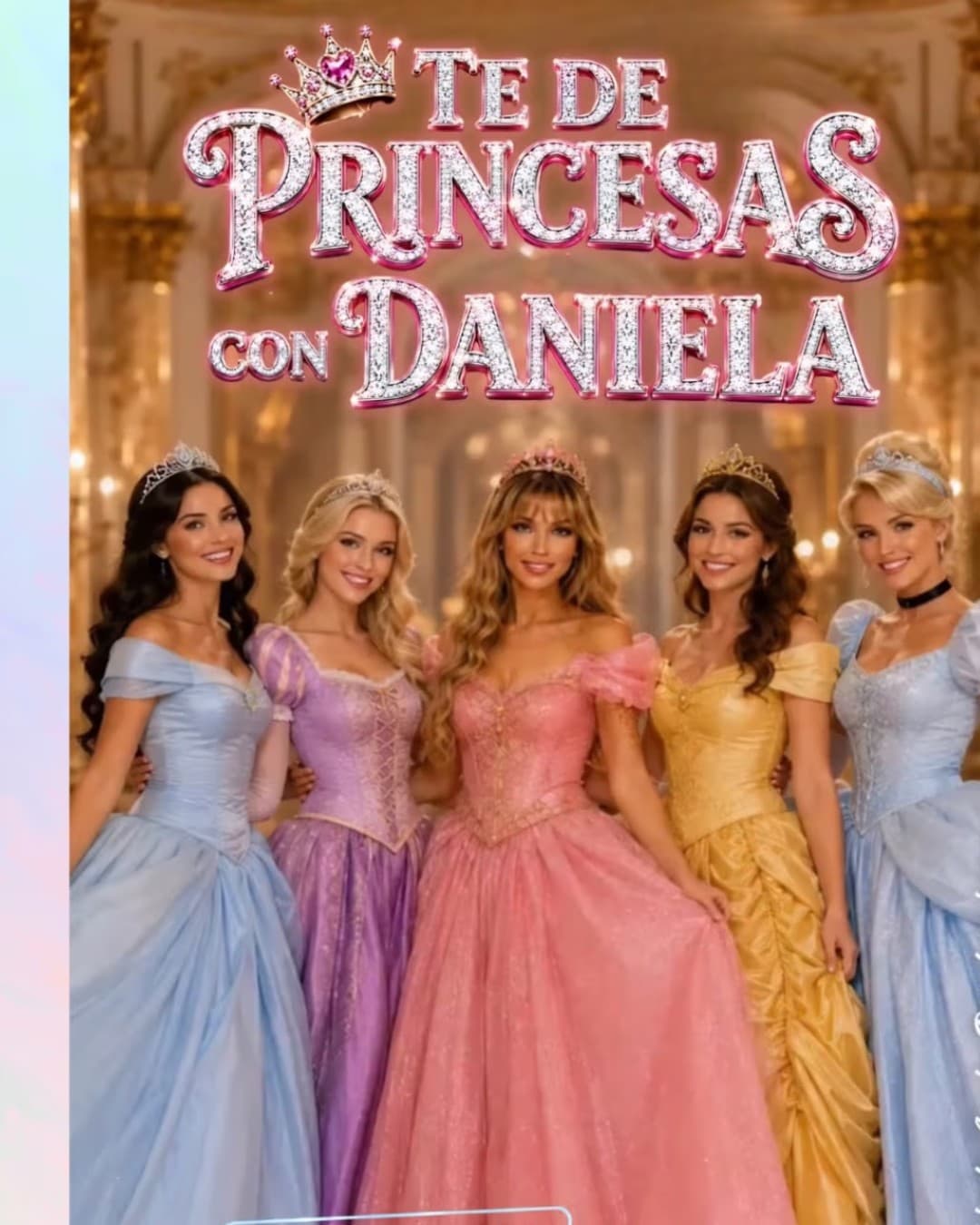 TE DE PRINCESAS CON DANIELA