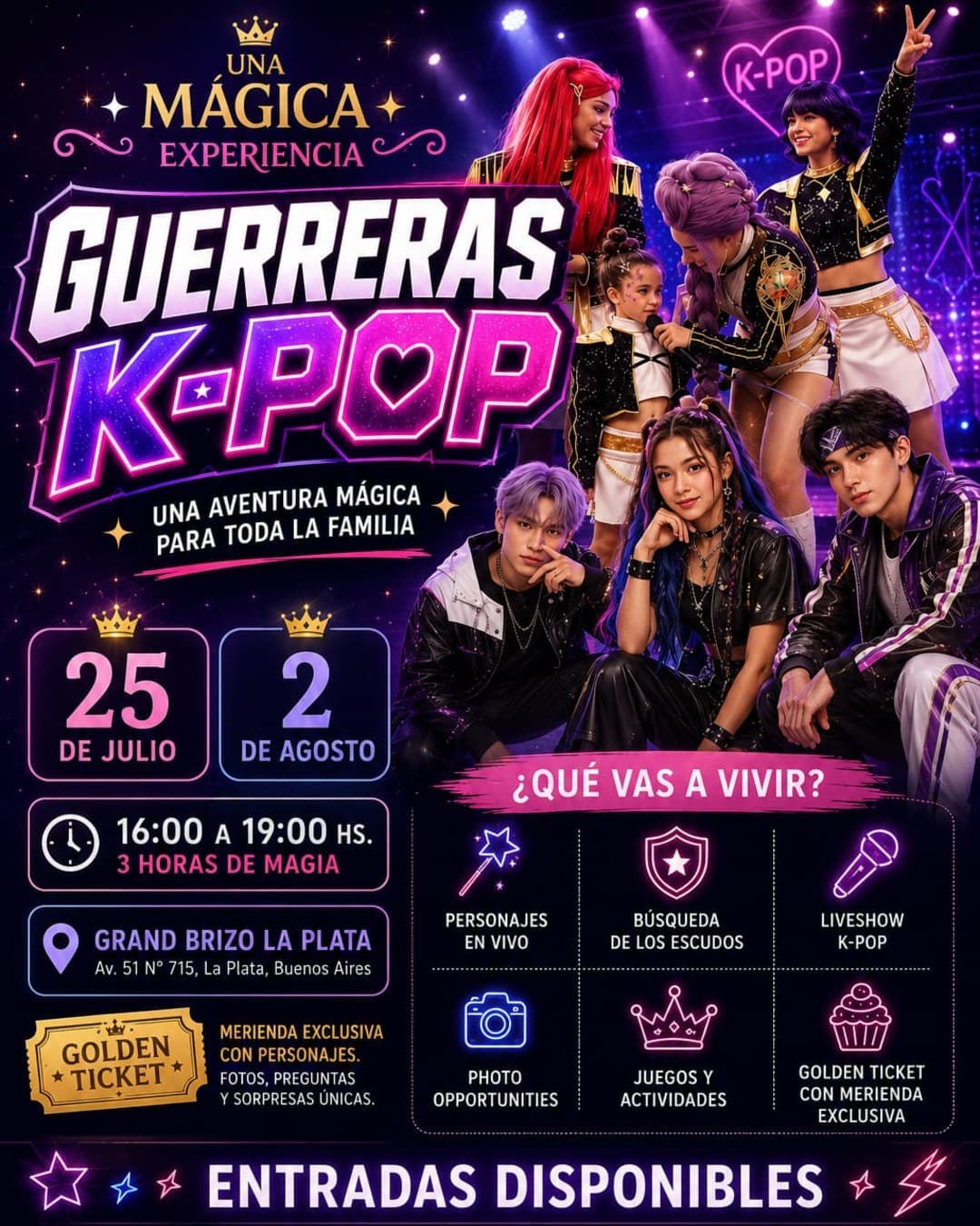 Guerreras K-pop en una Mágica Experiencia